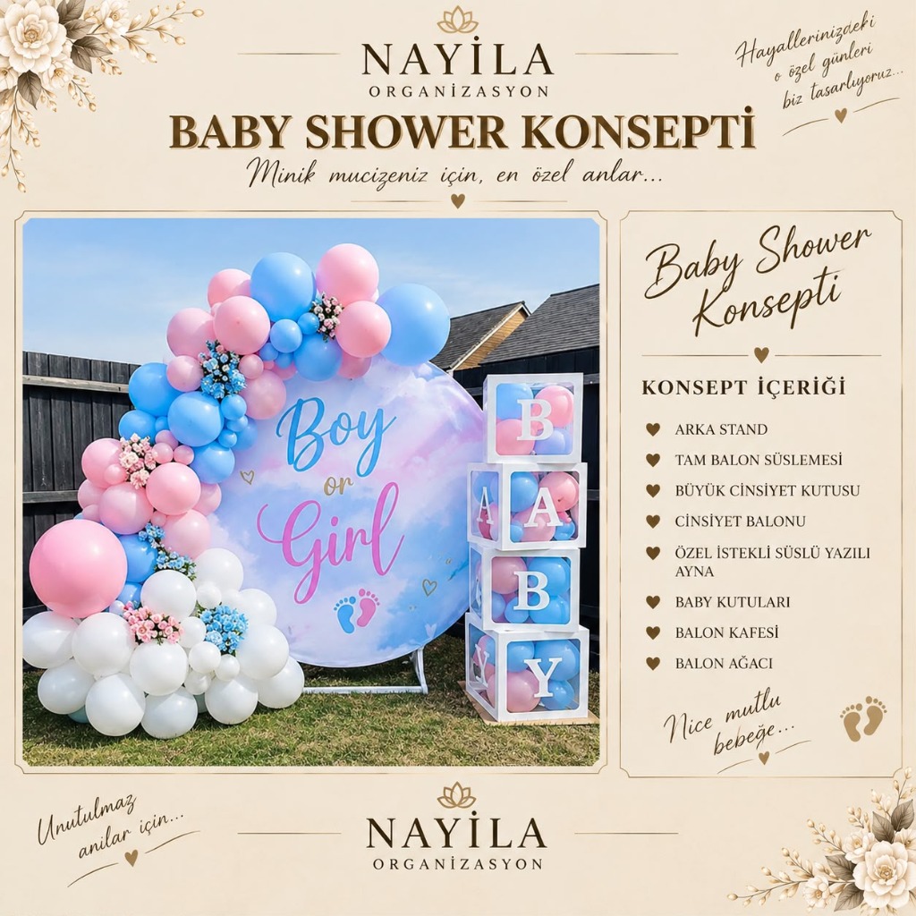 Baby Shower Konsepti