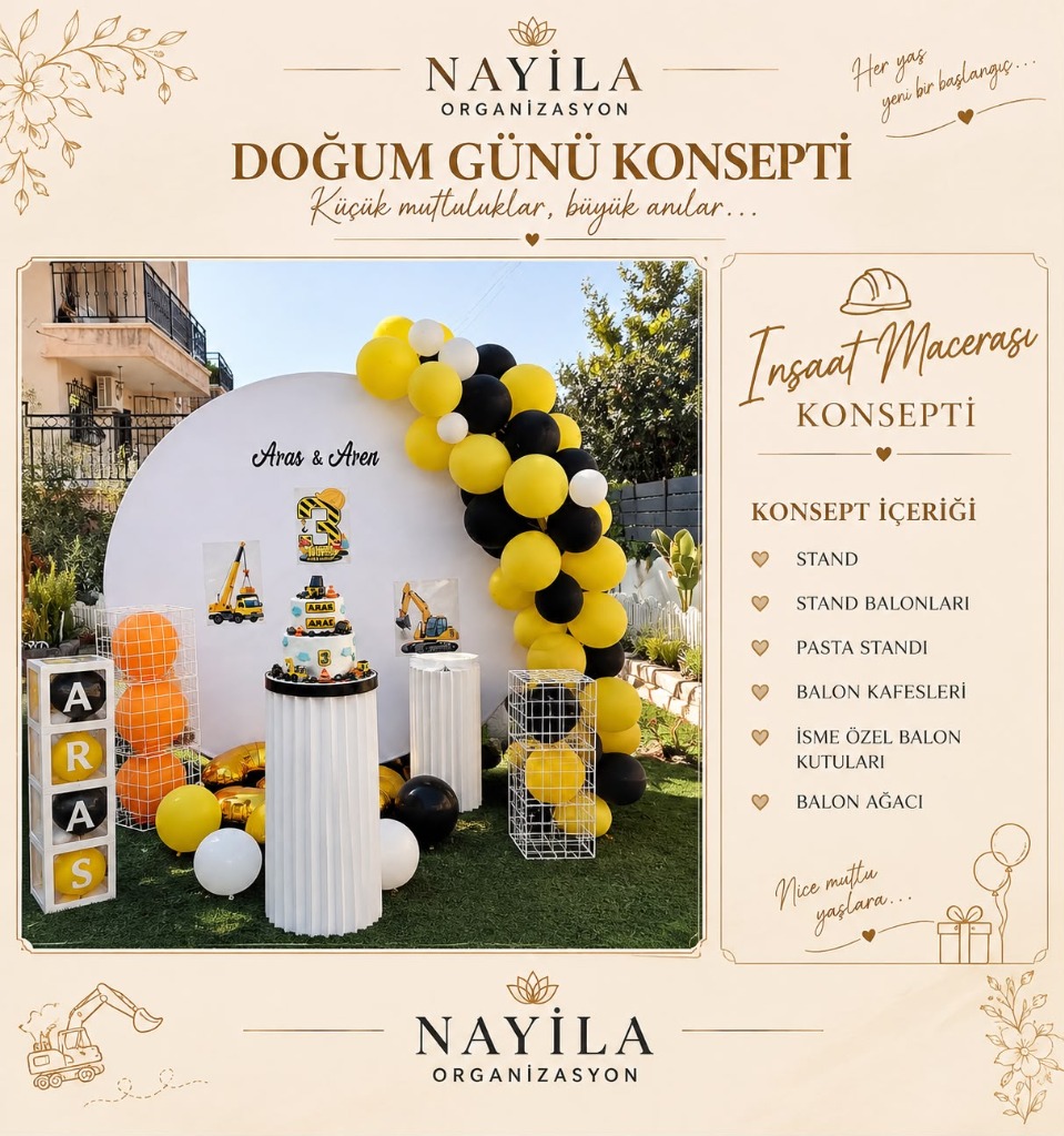 İnşaat Macerası Konsepti